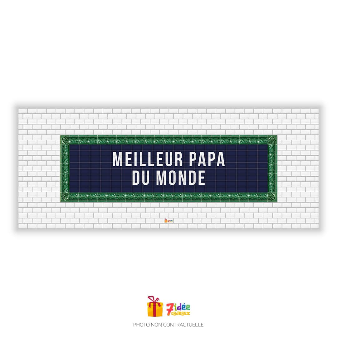 Mug "Meilleur Papa du Monde" | 7idée cadeaux