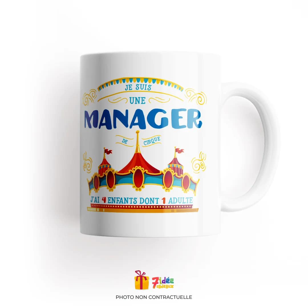 Mug "Manager de cirque" | 7idée cadeaux