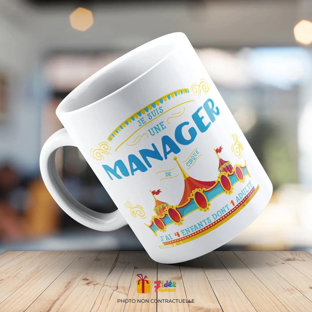 Mug "Manager de cirque" | 7idée cadeaux