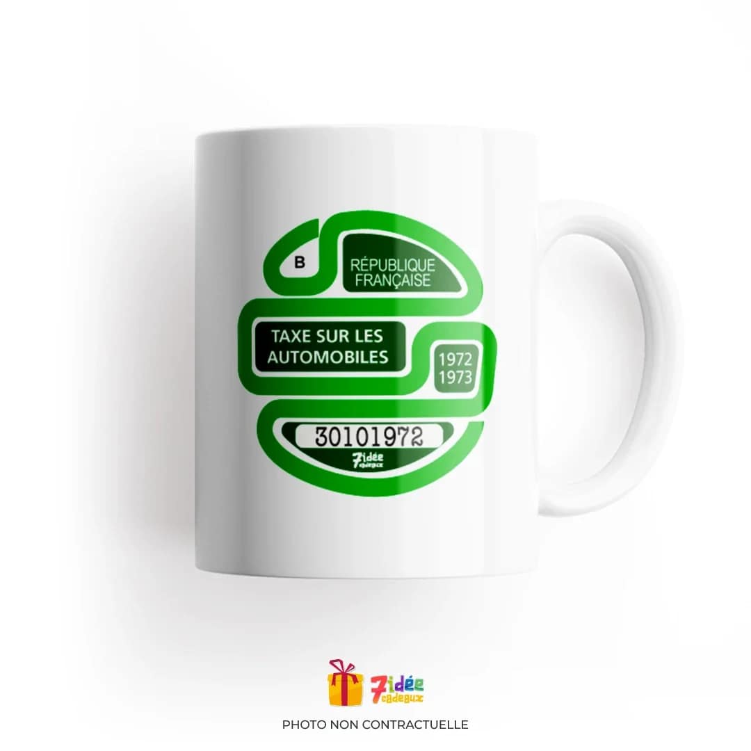 Mug "Vignette Automobile" : 1973