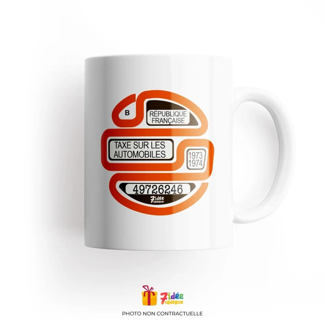 Mug "Vignette Automobile" : 1974