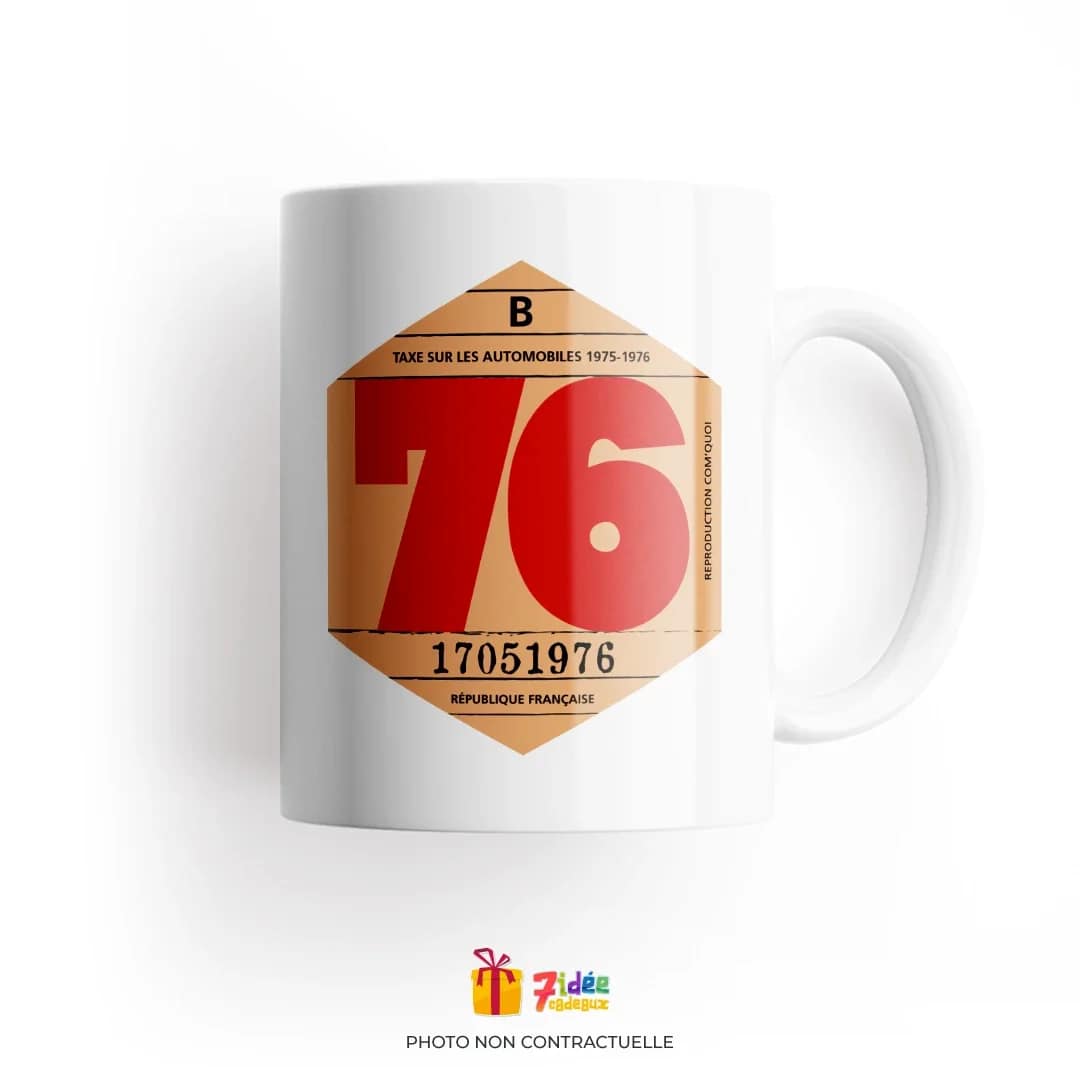 Mug "Vignette Automobile" : 1976