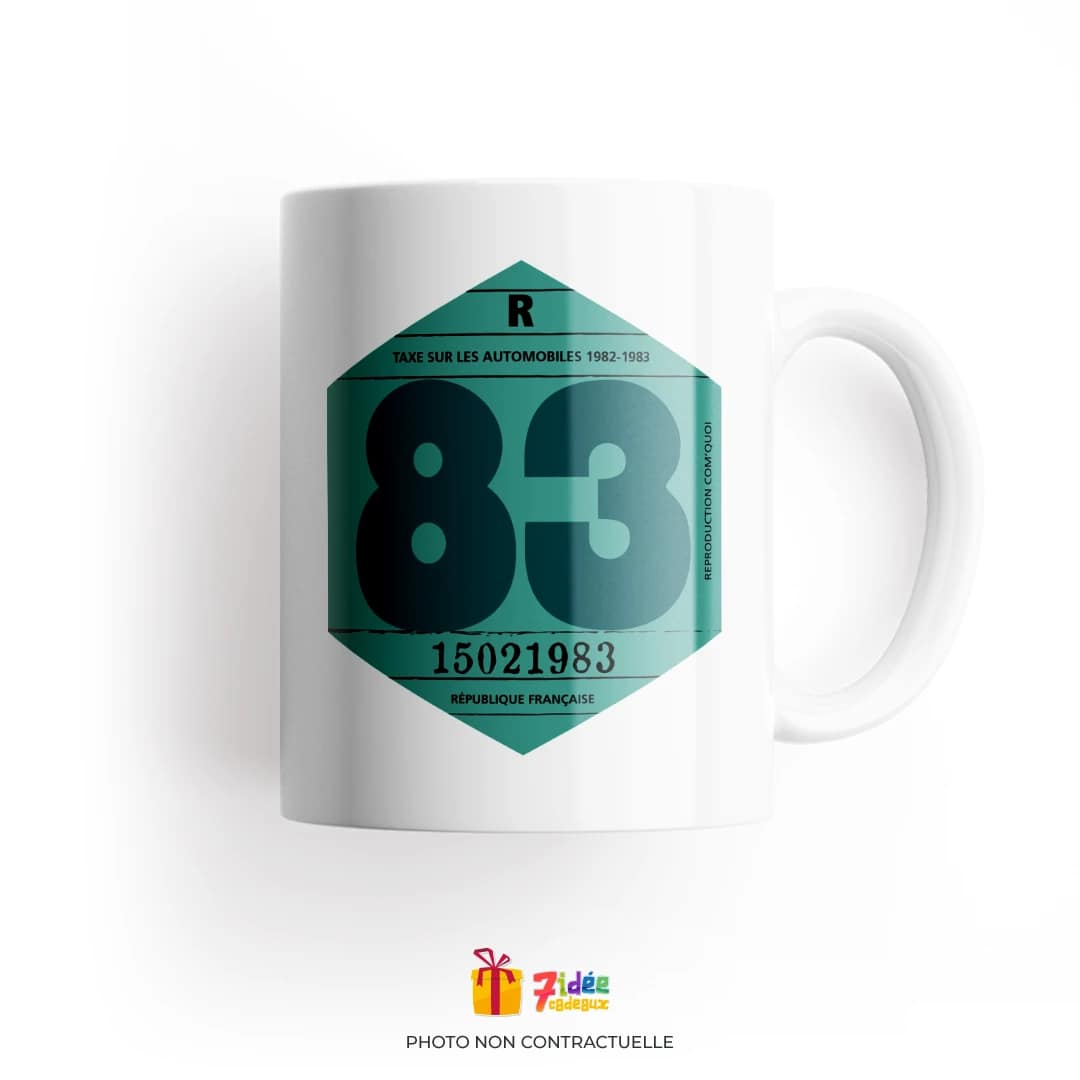 Mug "Vignette Automobile" : 1983
