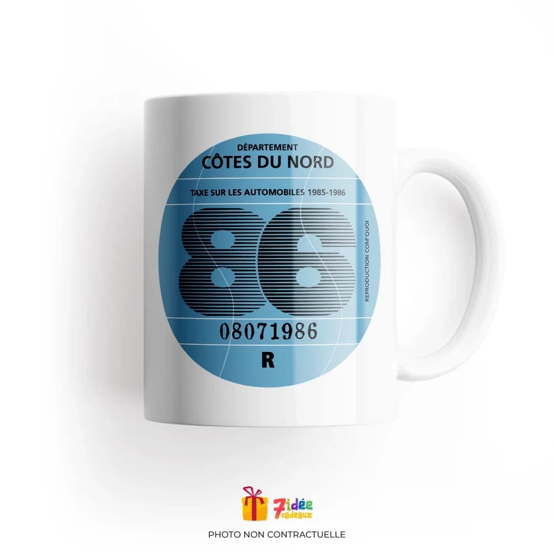 Mug "Vignette Automobile" : 1986