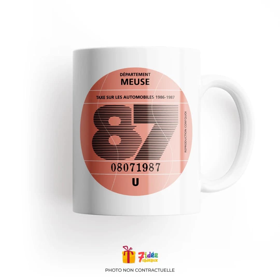 Mug "Vignette Automobile" : 1987