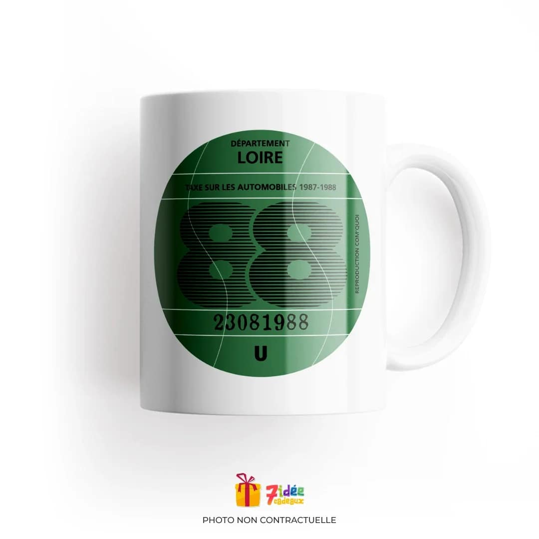Mug "Vignette Automobile" : 1988