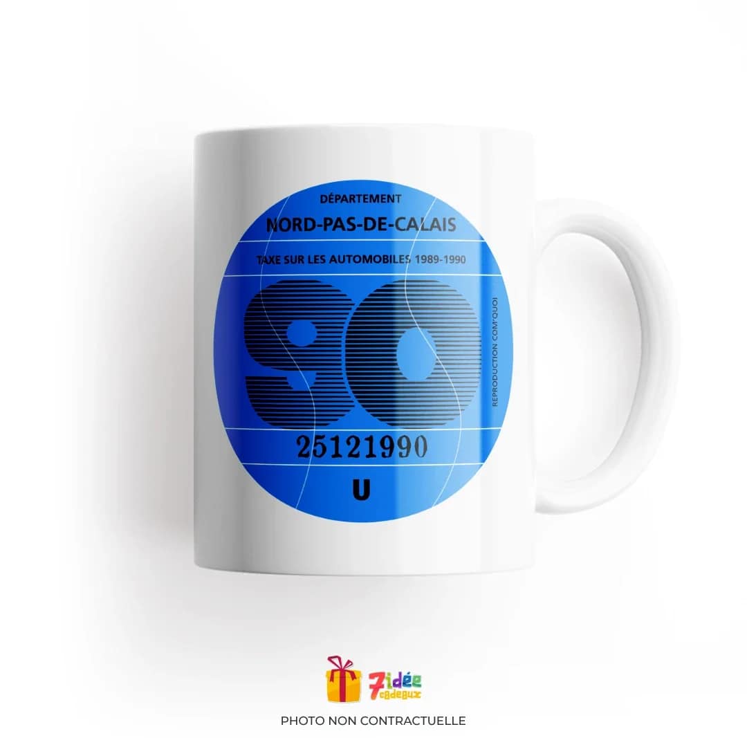 Mug "Vignette Automobile" : 1990