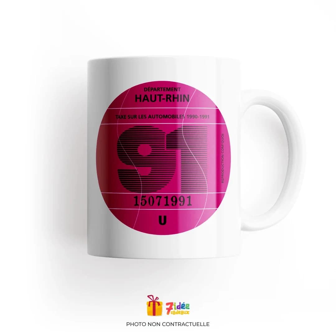 Mug "Vignette Automobile" : 1991