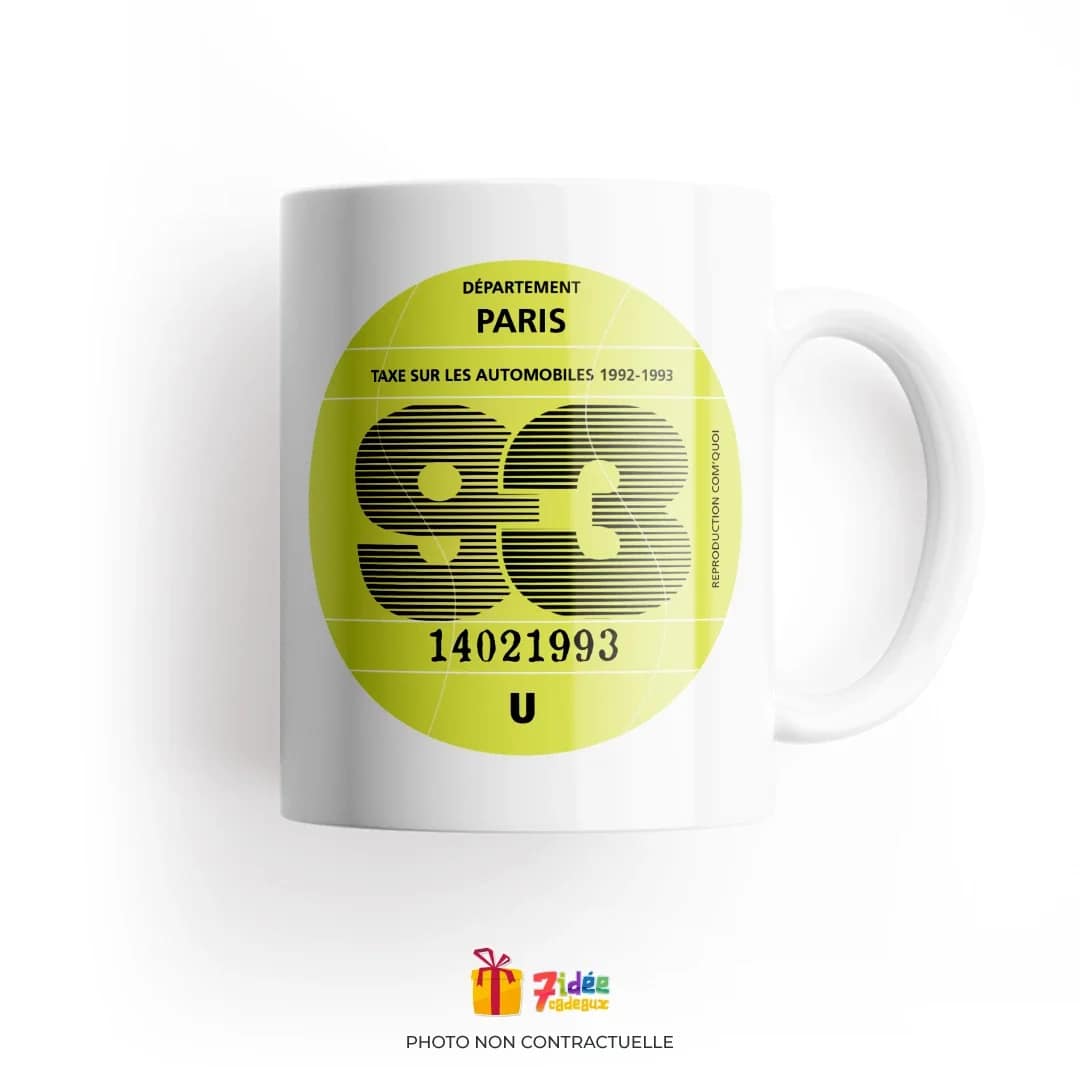 Mug "Vignette Automobile" : 1993