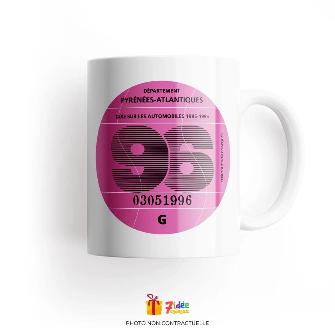 Mug "Vignette Automobile" : 1996