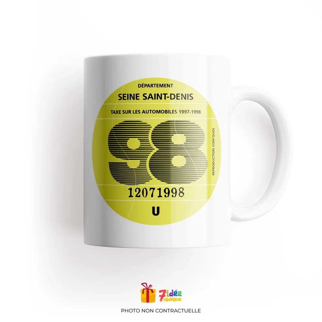 Mug "Vignette Automobile" : 1998