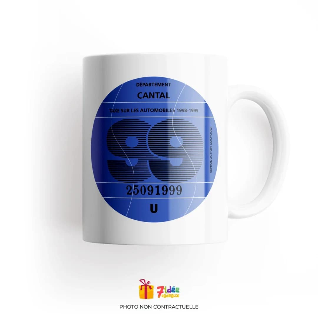 Mug "Vignette Automobile" : 1999