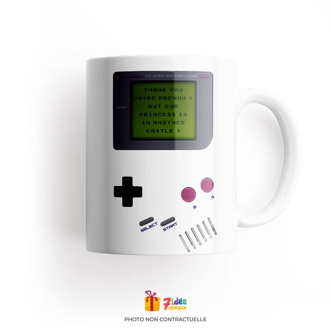 Mug "Rétro Gaming : Princesse" | 7idée cadeaux