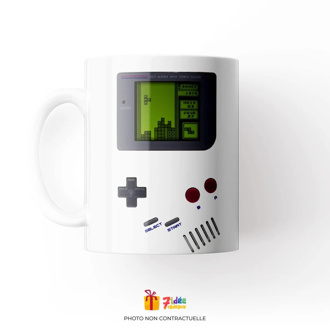 Mug "Rétro Gaming : Blocks" | 7idée cadeaux