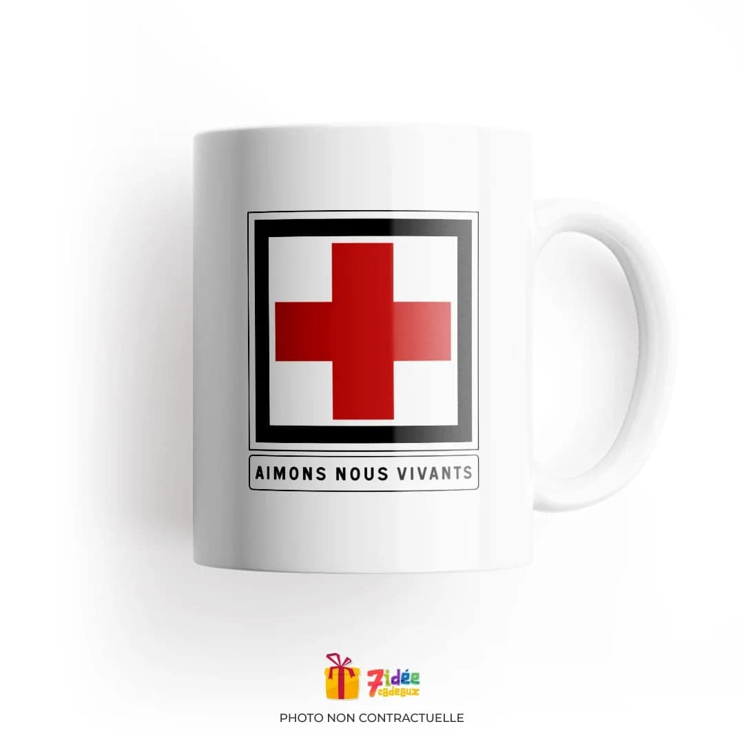 Mug "Aimons nous vivants" | 7idée cadeaux