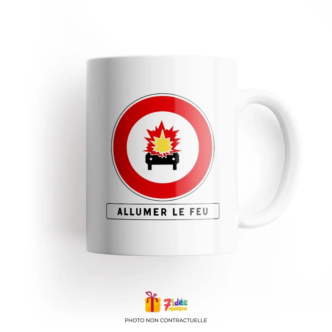 Mug "Allumer le feu" | 7idée cadeaux