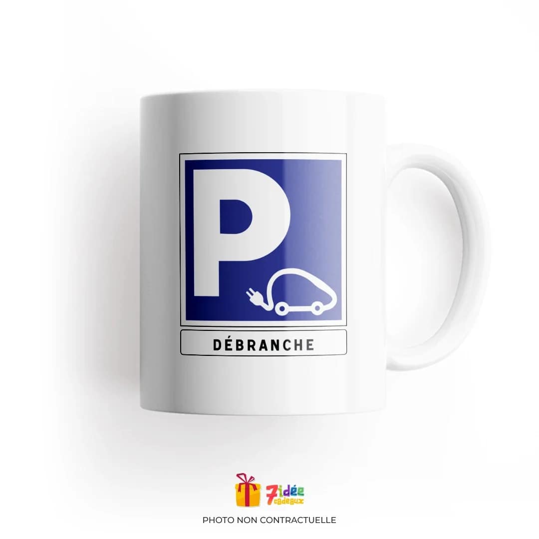 Mug "Débranche" | 7idée cadeaux