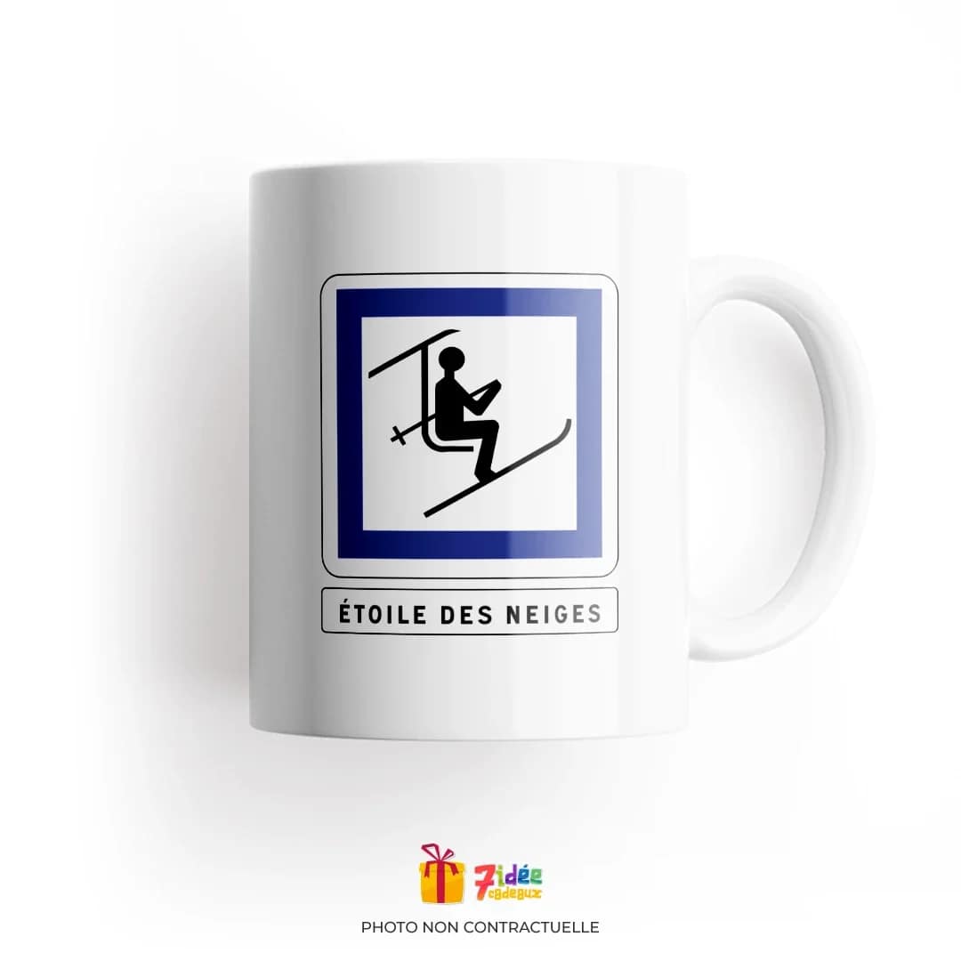 Mug "Etoile des neiges" | 7idée cadeaux