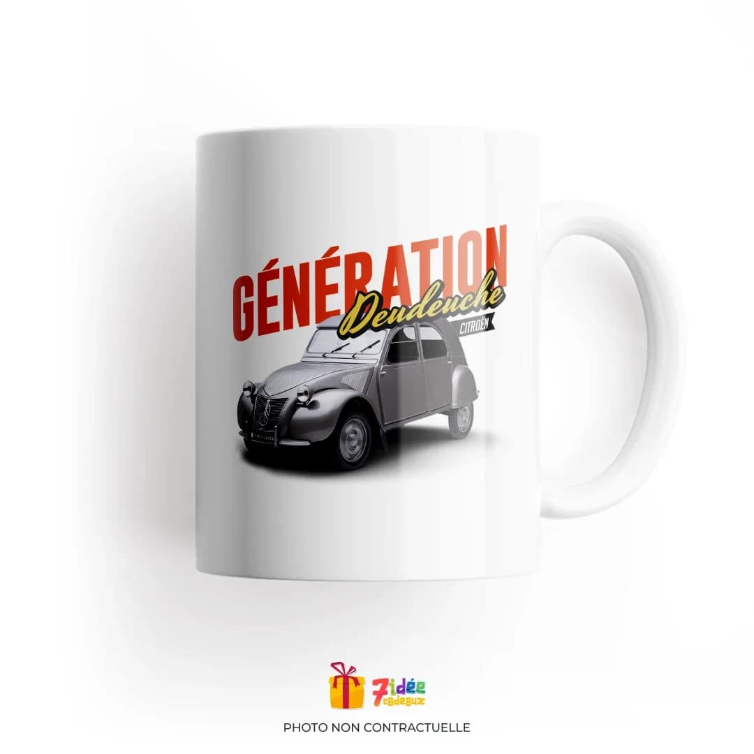 Mug "Génération Deudeuche" | 7idée cadeaux