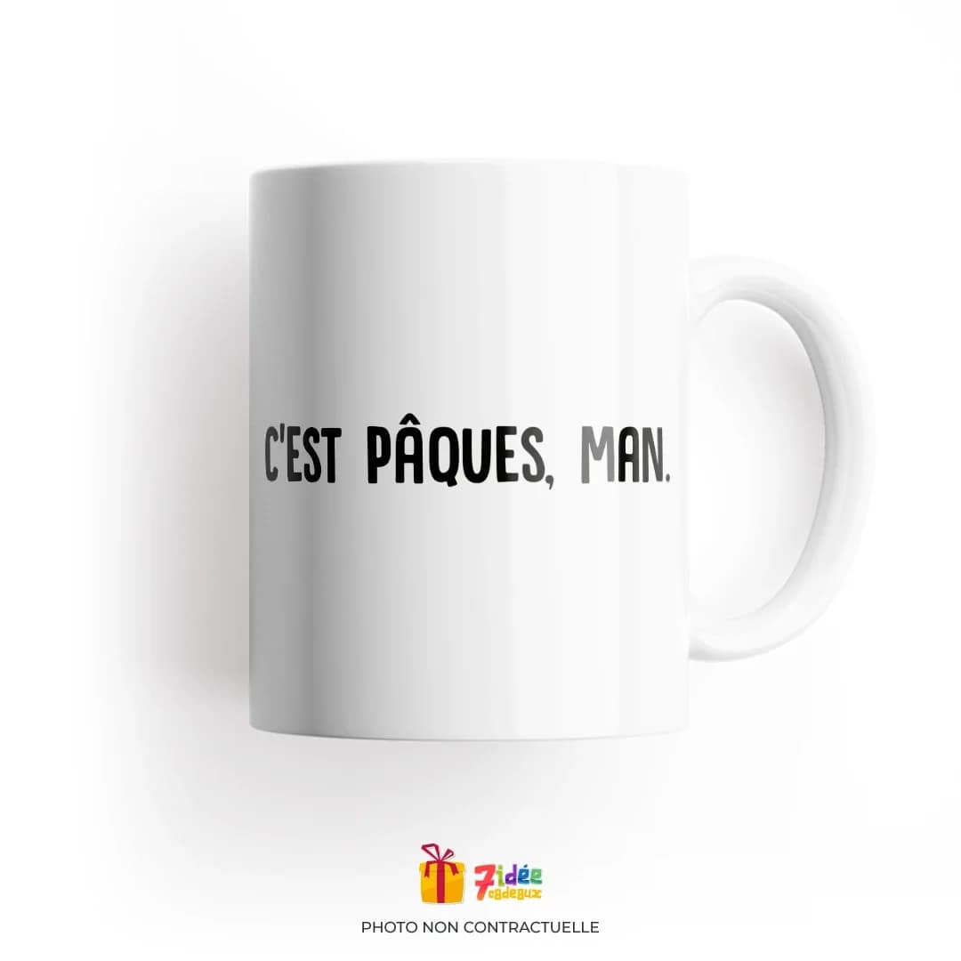 Mug "C'est Pâques, Man." | 7idée cadeaux