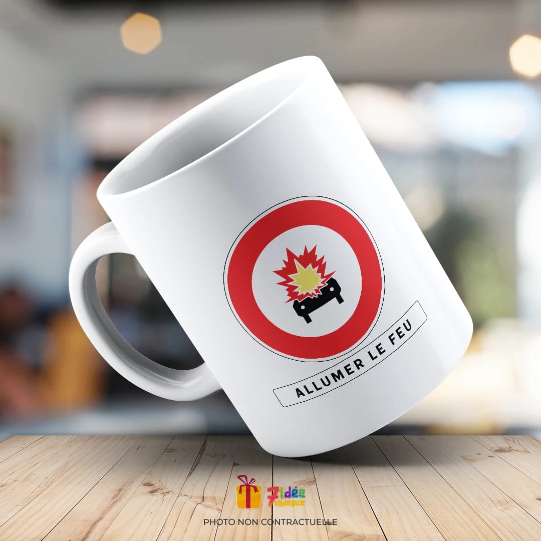 Mug "Allumer le feu" | 7idée cadeaux