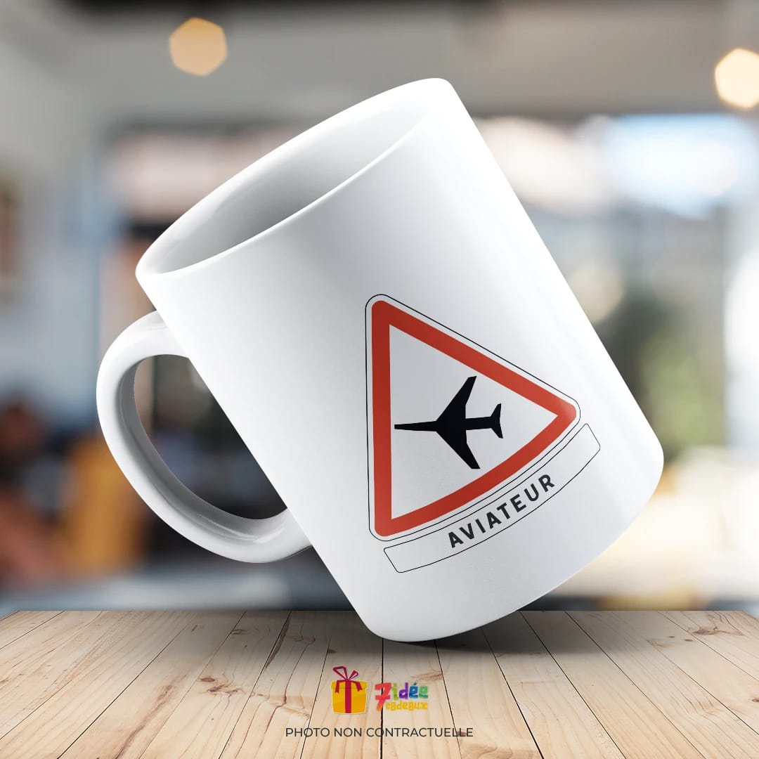 Mug "Aviateur" | 7idée cadeaux
