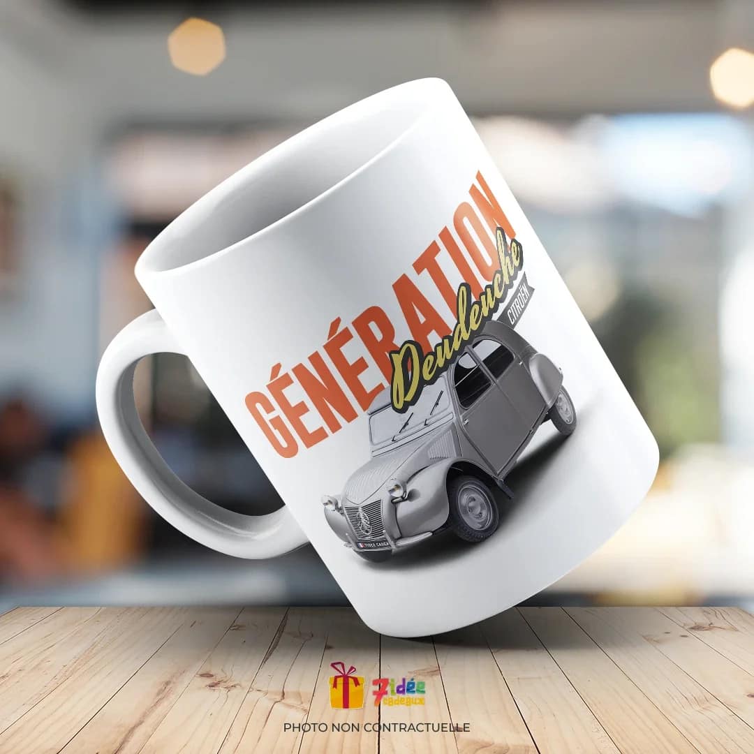 Mug "Génération Deudeuche" | 7idée cadeaux