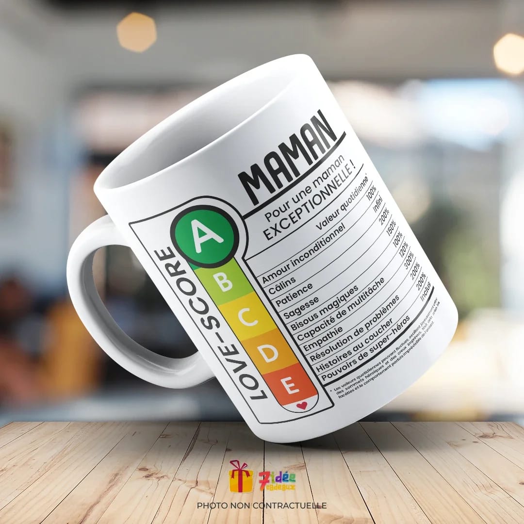 Mug Love-Score « Maman »