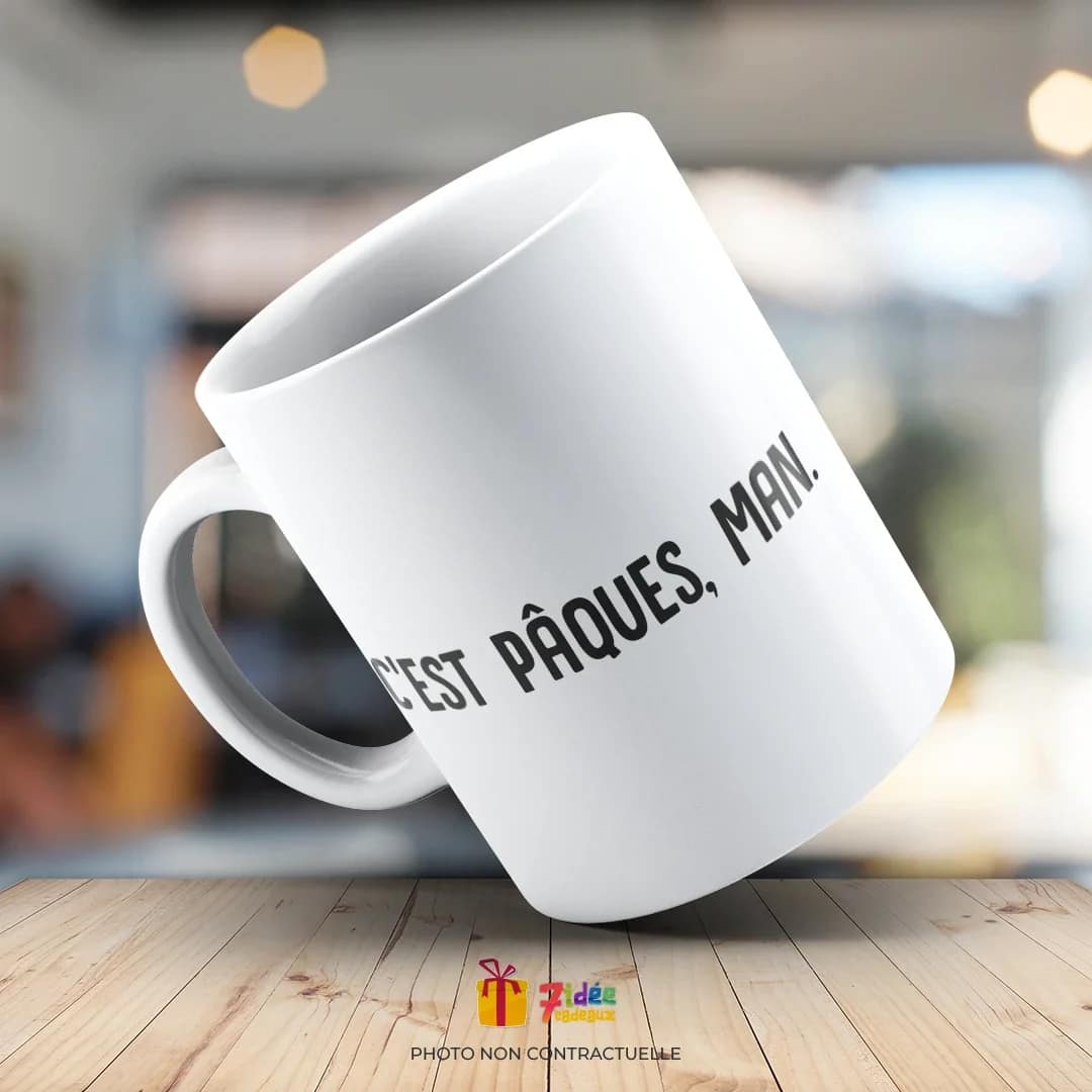 Mug "C'est Pâques, Man." | 7idée cadeaux