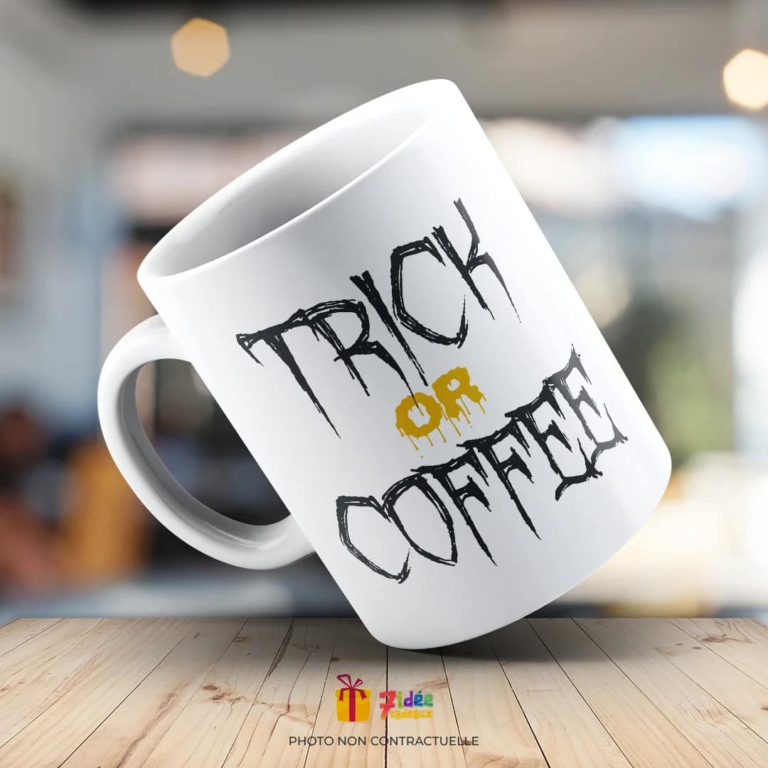 Mug "Trick or Coffee" | 7idée cadeaux