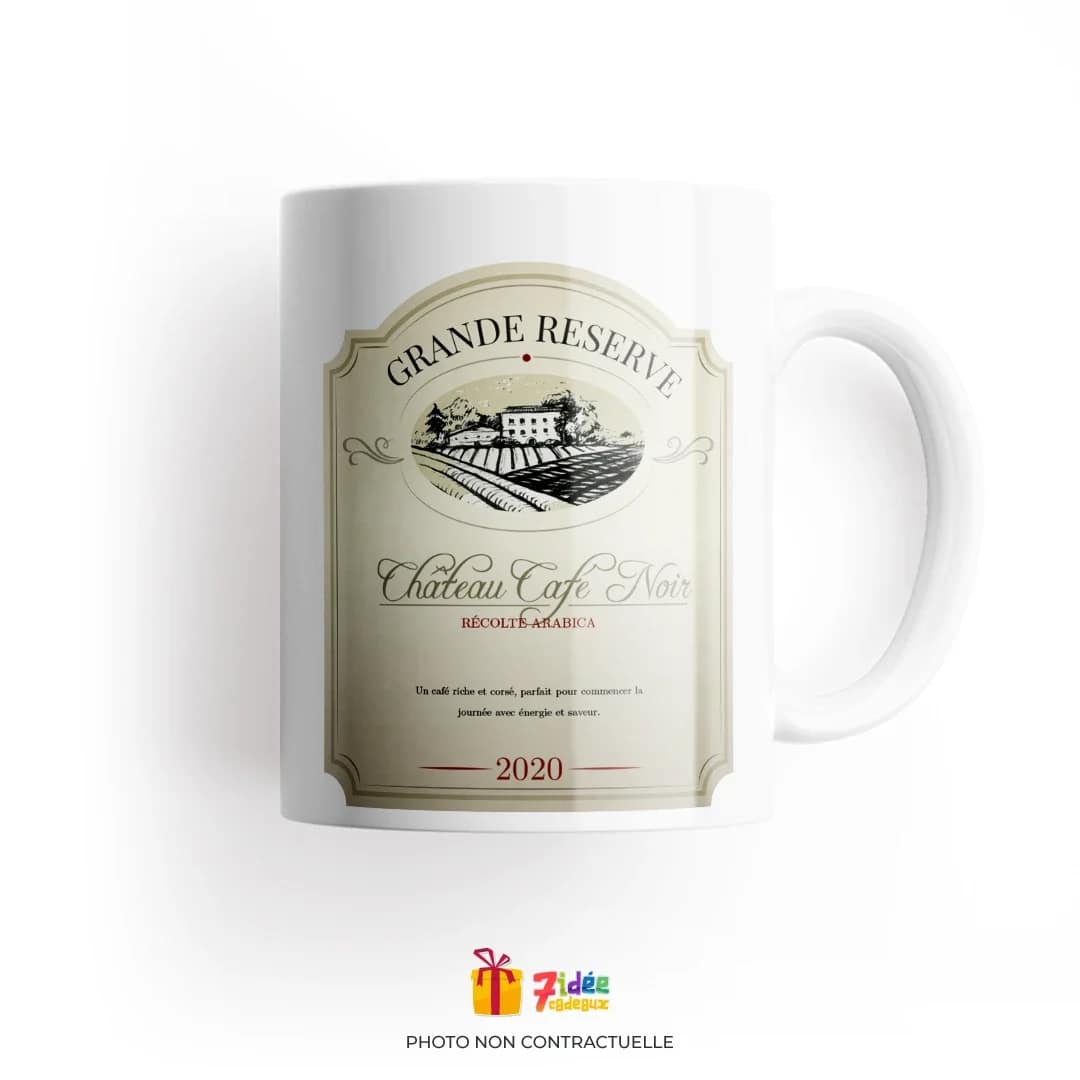 Mug "Grande Réserve" : Café | 7idée cadeaux