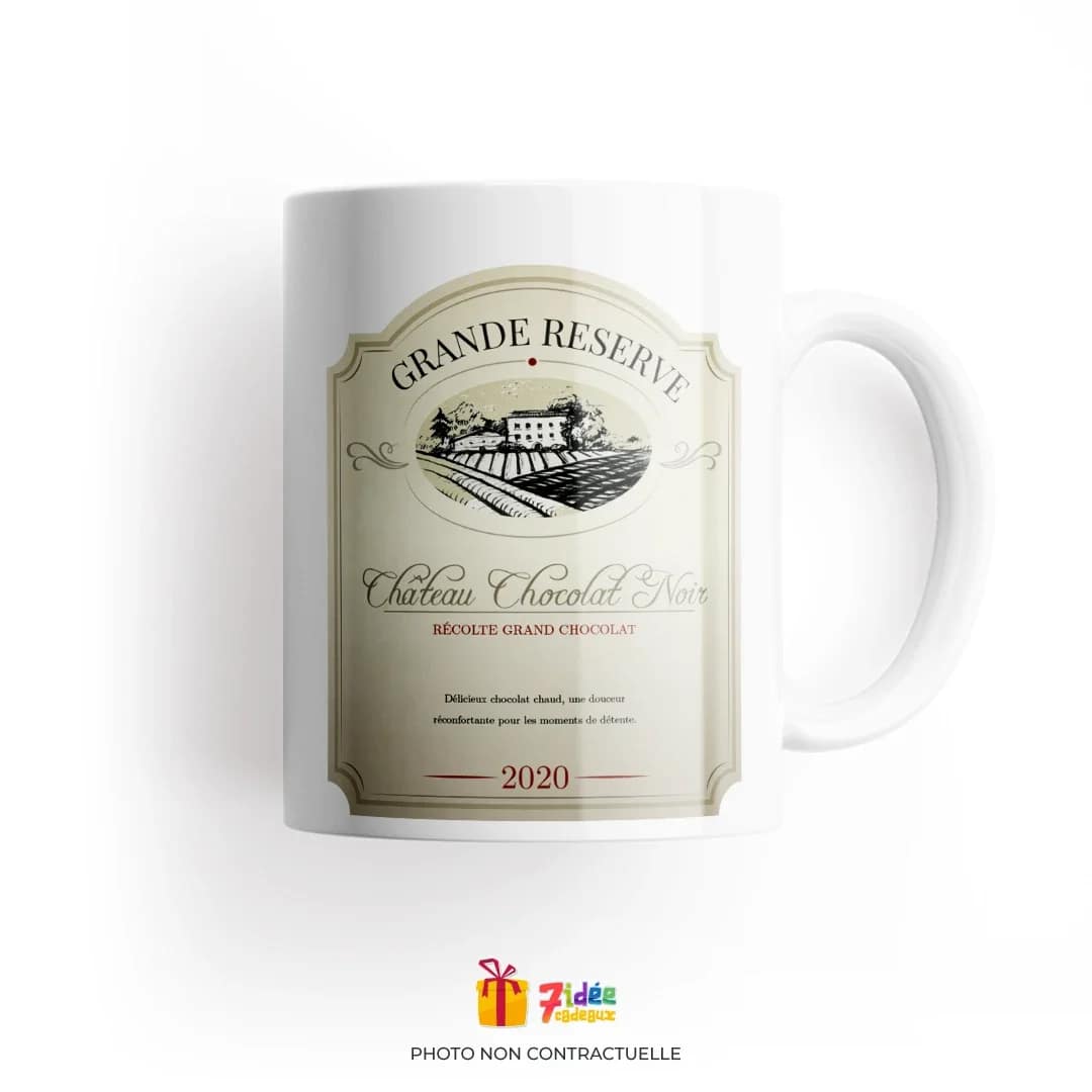 Mug "Grande Réserve" : Chocolat | 7idée cadeaux