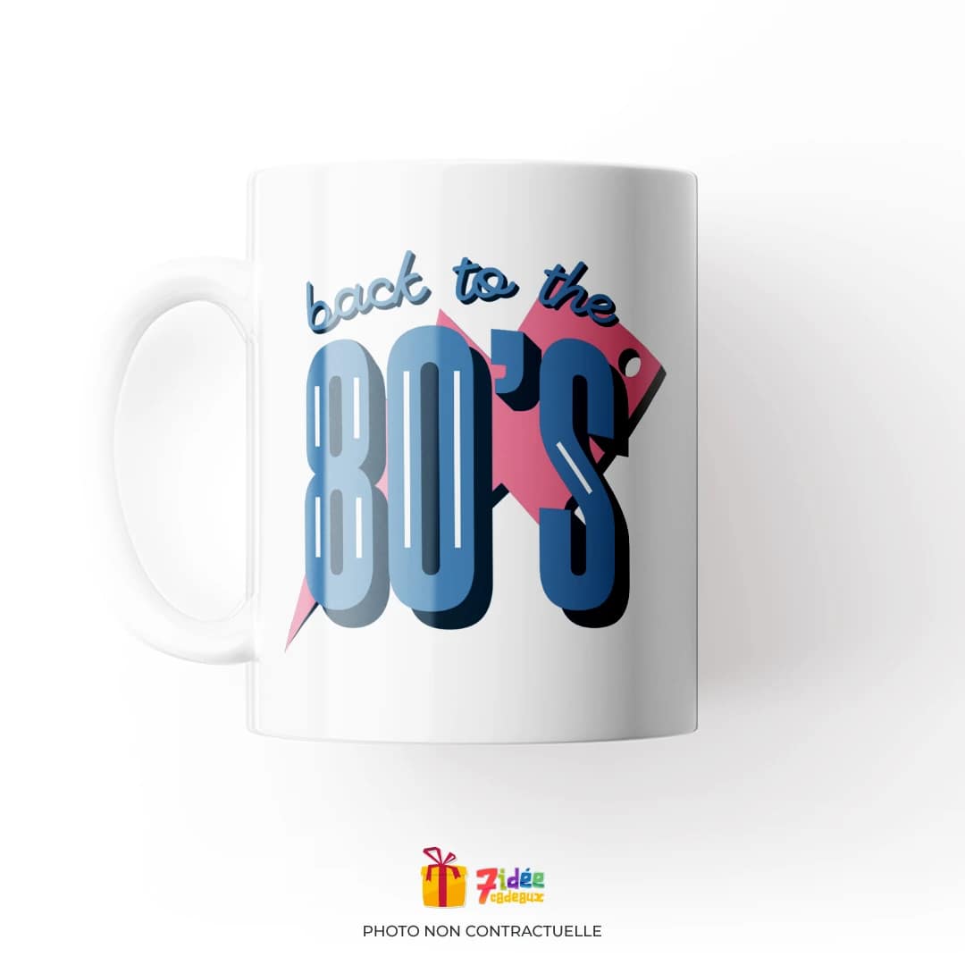 Mug "Back to the 80's" | 7idée cadeaux