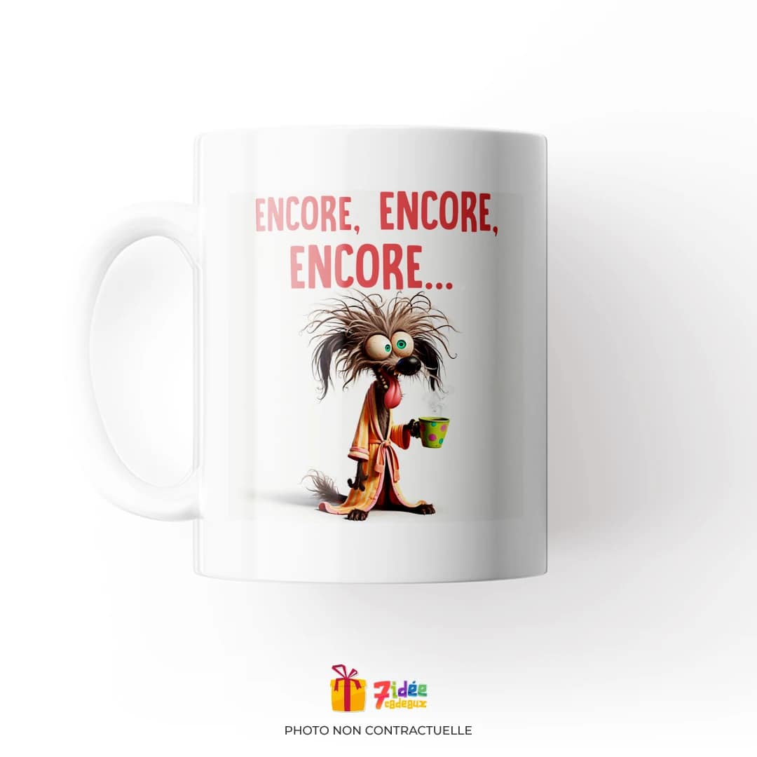 Mug "Encore, encore, encore..." | 7idée cadeaux