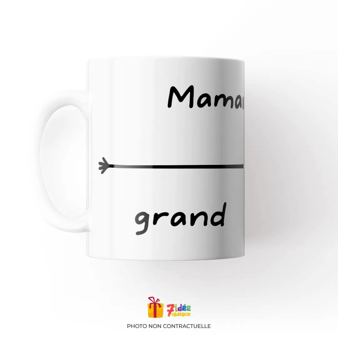 Mug "Maman, je t'aime grand comme ça" | 7idée cadeaux