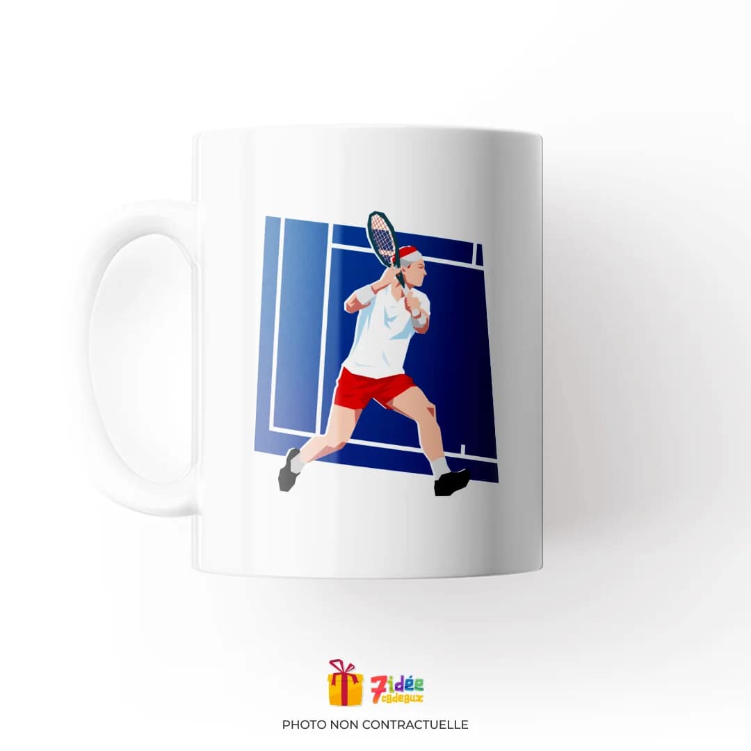 Mug "Le Roi du Court" : Bleu | 7idée cadeaux