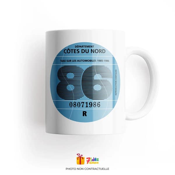 Mug "Vignette Automobile" : 1986