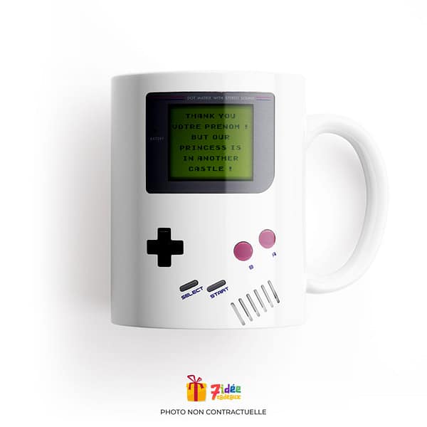 Mug "Rétro Gaming : Princesse" | 7idée cadeaux