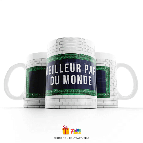 Mug "Meilleur Papi du Monde" | 7idée cadeaux