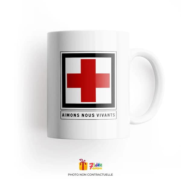 Mug "Aimons nous vivants" | 7idée cadeaux