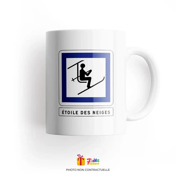 Mug "Etoile des neiges" | 7idée cadeaux